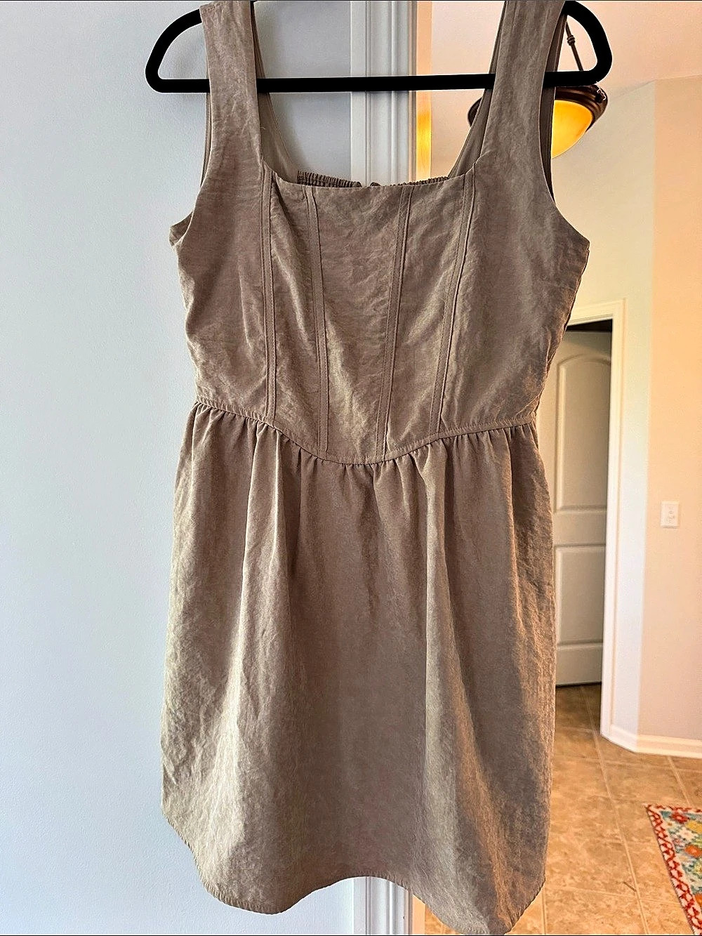 Kirious Los Angeles Women's Mini Dress in Brown